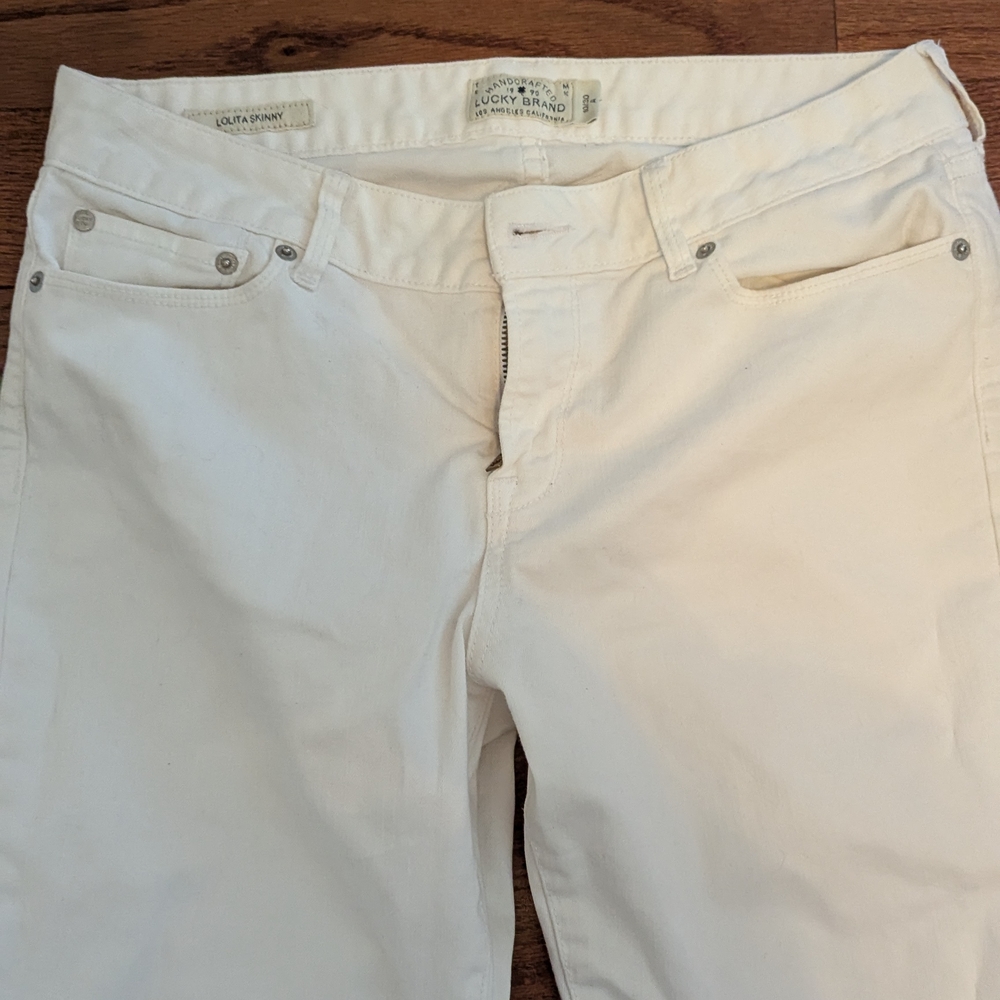 Lucky Brand White Jeans
